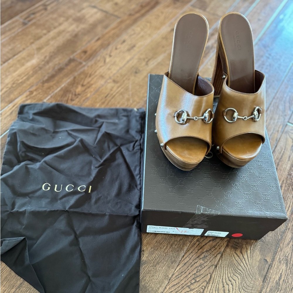 Gucci Clogs!  Gorgeous. Classic!   I only wore them once